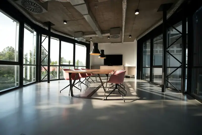 Commercial workplace interior