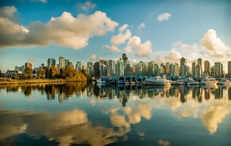 Vancouver harbour skyline